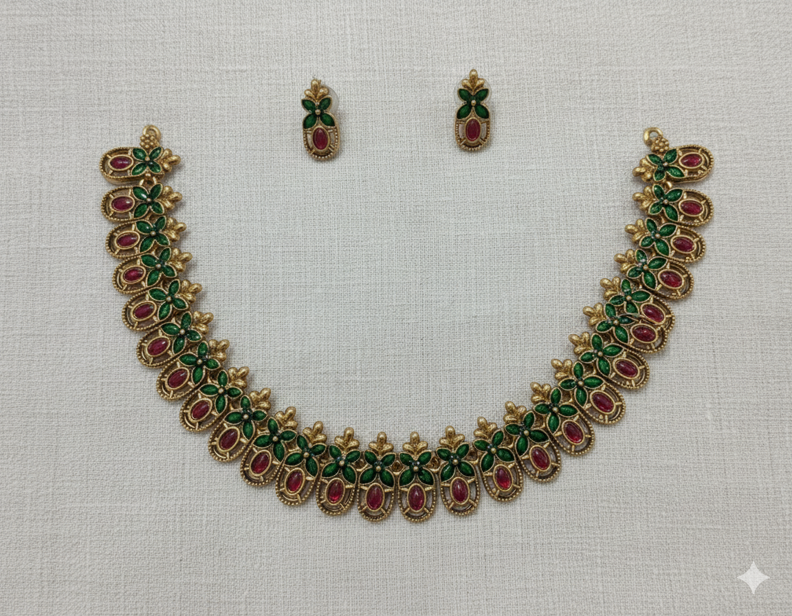 Multicolor Simple Choker Necklace