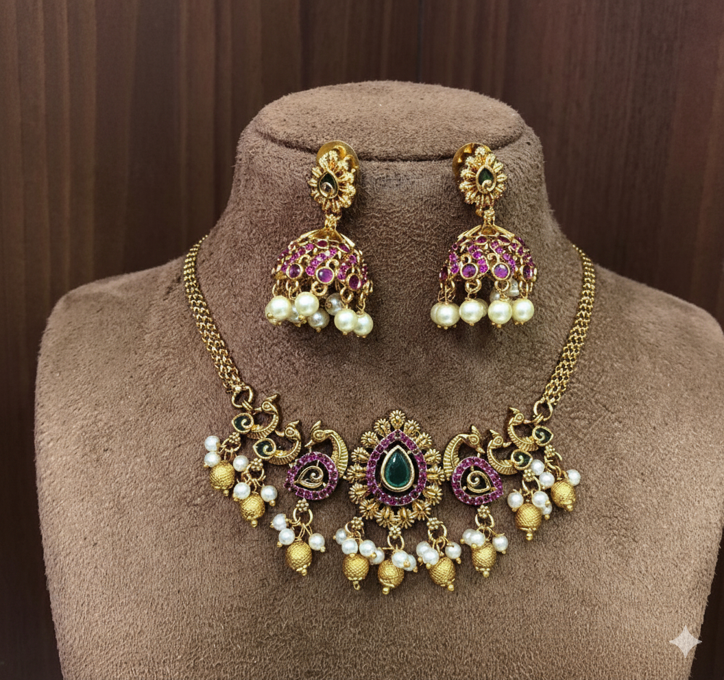 Premium Antique Necklace Set